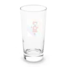 光のフラーレン33の虹のしたのみみちゃん Long Sized Water Glass :back