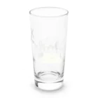 ぴょんのソロキャンプしたい Long Sized Water Glass :back