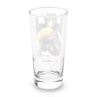 amamoemomoの擬人化怪獣女の子 Long Sized Water Glass :back