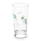 暁*あとりえ🎨の緑髪ちゃんズ(影なし) Long Sized Water Glass :back