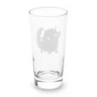 のほほん屋の山犬のモプ Long Sized Water Glass :back