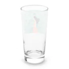 鳥救うSUZURIの『うみ、とり、わたし』【寄付付き商品】 Long Sized Water Glass :back