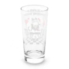 ニコニコわんちゃんのお店やさんの相思相愛♡ Long Sized Water Glass :back