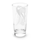 greetenの不死鳥アート　モノクロ Long Sized Water Glass :back