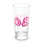 四月馬鹿同盟のBan The Bomb / 核兵器禁止 /#NoBarbenheimer Long Sized Water Glass :back