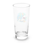 sameeeのカートゥーンサメ君これが一番かわええ Long Sized Water Glass :back