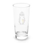 ペンギンスタイル_NKstyles2023のペンギン村の『ペンビール〜Penbeer〜』 Long Sized Water Glass :back