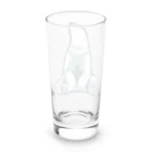 イトシモノのシロクマ ジレンマ　（あお） Long Sized Water Glass :back