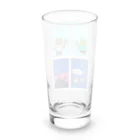 ptanuki vanguard artのアイスはおいしいね。 Long Sized Water Glass :back