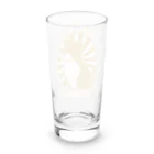 中華呪術堂（チャイナマジックホール）の【背景白・GOLD・表】改☆人民帽猫  Long Sized Water Glass :back