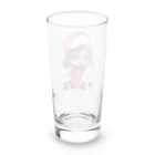 まいろ船長のネット販売所の女漁師さおりん Long Sized Water Glass :back