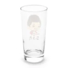 まいろ船長のネット販売所の町の魚屋さん Long Sized Water Glass :back