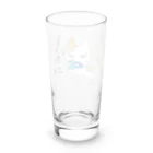 Chapicomon715の三白にゃん　み〜にゃ Long Sized Water Glass :back