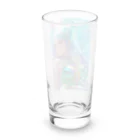 💖宇宙整体♪🌈♪こころからだチャンネル♪💖の mermaid  LARA Long Sized Water Glass :back