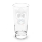 Vasetti_pressの蝶ネクタイをしたフクロウ Long Sized Water Glass :back