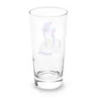 yama-p2920の事務作業をする女性 Long Sized Water Glass :back