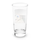 manopinoのおしゃれな街！サントリーニ島 Long Sized Water Glass :back