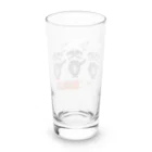 ateliersunrise_kenkenのパグ戦闘員 Long Sized Water Glass :back