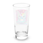 BROWN_BROSのサイケデリックな猫 Long Sized Water Glass :back