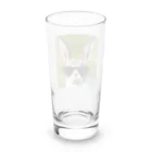 chi___cのカワカッコいい　うさぎ Long Sized Water Glass :back