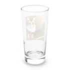 ワンダーワールド・ワンストップのかわいい猫のイラストグッズ Long Sized Water Glass :back