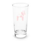 colorful palletの春のダーラナホース Long Sized Water Glass :back