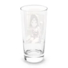 PAPAMONのいち神様 Long Sized Water Glass :back