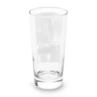 おかきのBLACKスポーツカー Long Sized Water Glass :back