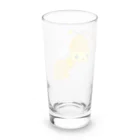 satoayaのアニマルカフェのフードアニマル　ホットケーキ蜂 Long Sized Water Glass :back