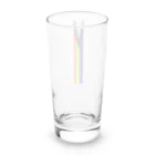 LGBTQ＋プライドショップのプログレッシブレインボー・ロンググラス Long Sized Water Glass :back