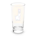 デザインショップ guccyのサングラスをかけたアルパカ Long Sized Water Glass :back