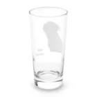 DOG LOVERのDOG LOVER（パグ） Long Sized Water Glass :back