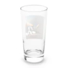 ボステリのお眠りボストンテリア Long Sized Water Glass :back