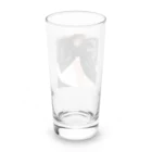 Yumiminのブラックリボン Long Sized Water Glass :back