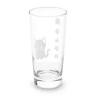 黒ねこまろんの雑貨屋さんの🐾黒猫マロンの関西弁•名言🐾 Long Sized Water Glass :back