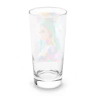 💖宇宙整体♪🌈♪こころからだチャンネル♪💖の母星回帰曼荼羅スペシャル LARA 京都 Long Sized Water Glass :back