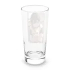 kazu_gのマンチカンを抱く美少女 Long Sized Water Glass :back