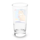 SFFのドット絵ハムスター Long Sized Water Glass :back