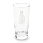 ちゃんかなの親知らずのニャンピョウ的なキューチ Long Sized Water Glass :back