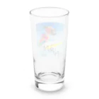 HANIの犬 サーフィンデザイン Long Sized Water Glass :back