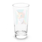 Satochuのオリエンタルショートヘア Long Sized Water Glass :back