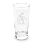 summerのショップのかっこいいロボットのイラストグッズ Long Sized Water Glass :back