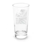  Neo Nature Threads（ネオ ネイチャー スレッズ）のモノクロフラワー Long Sized Water Glass :back