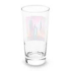 CHOCOLATEAのガラスの街並み Long Sized Water Glass :back