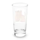 SK8461の仲良い兄弟猫 Long Sized Water Glass :back