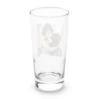 フウマショプの少女と愛犬 Long Sized Water Glass :back