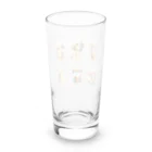 ✴︎Tiara shop✴︎のビール好きの犬 Long Sized Water Glass :back