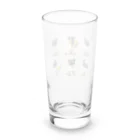 ✴︎Tiara shop✴︎のビール好きの犬 Long Sized Water Glass :back