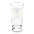 tick_tack shopのうたザウルス Long Sized Water Glass :back