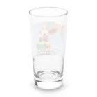 longberyのどんぐり食べる動物 Long Sized Water Glass :back